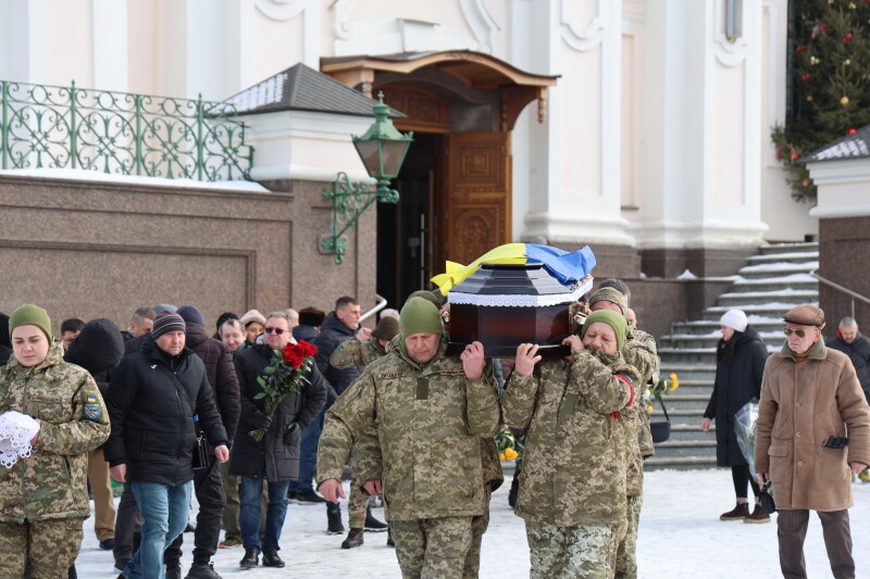 У Луцьку попрощалися із захисником Віктором Смоляром
