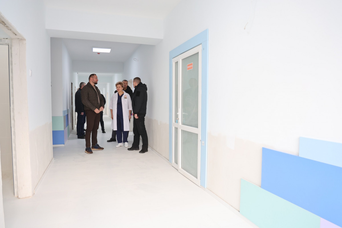 У Волинській обласній дитячій лікарні триває масштабний ремонт хірургічного відділення