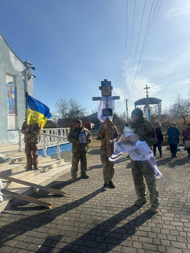Життя обірвалося в січні 2025 року: на Волині попрощалися із загиблим воїном Валентином Зубком
