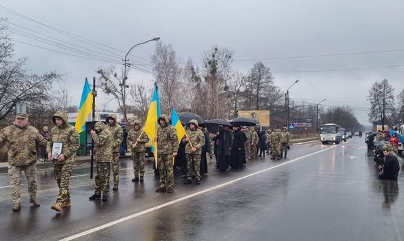 У Шацьку зустріли загиблого захисника України Сергія Гінчука