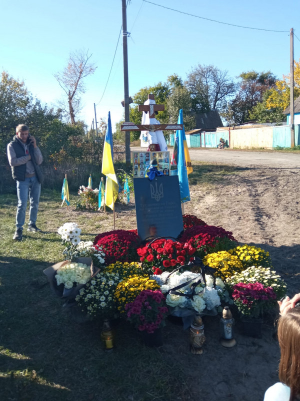Дружина волинського Героя Анатолія Зубара побувала на місці його загибелі