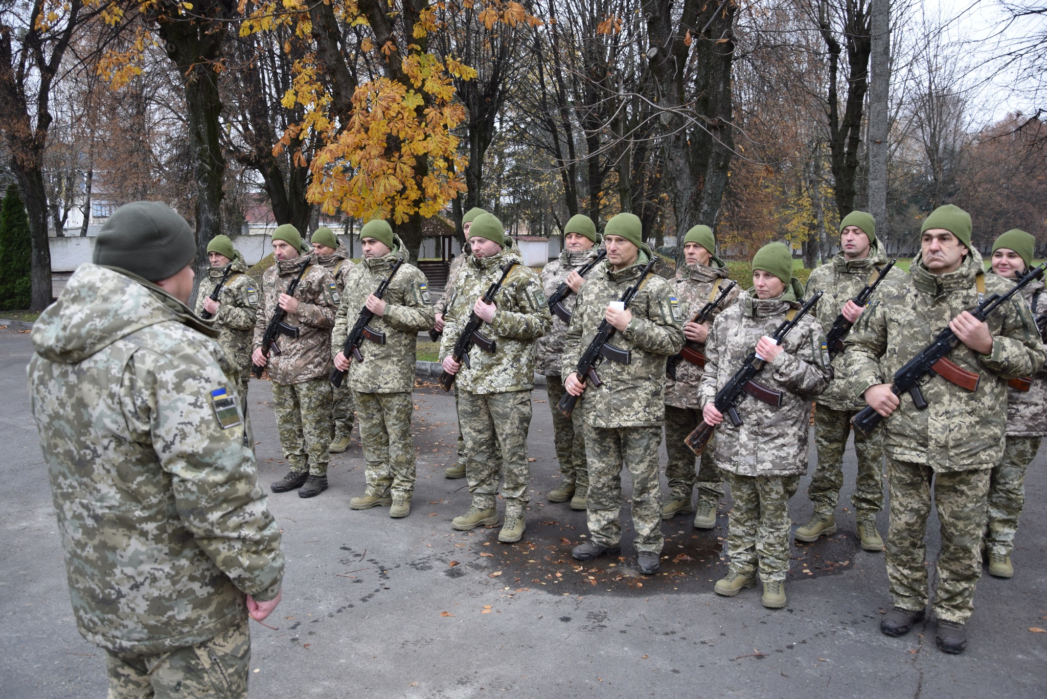 Матір п’ятьох дітей стала прикордонницею: новобранці Волині склали присягу
