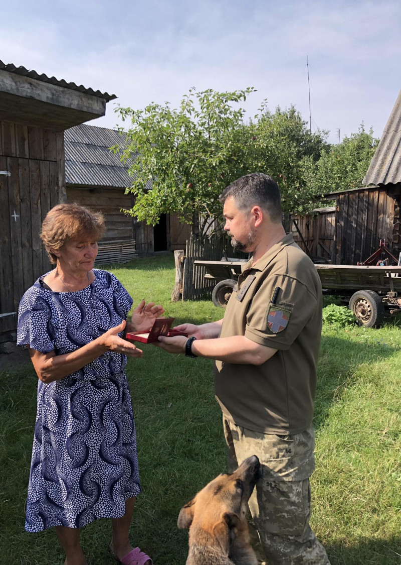 Сім'ям загиблих військових з Волині вручили посмертні нагороди «За мужність»