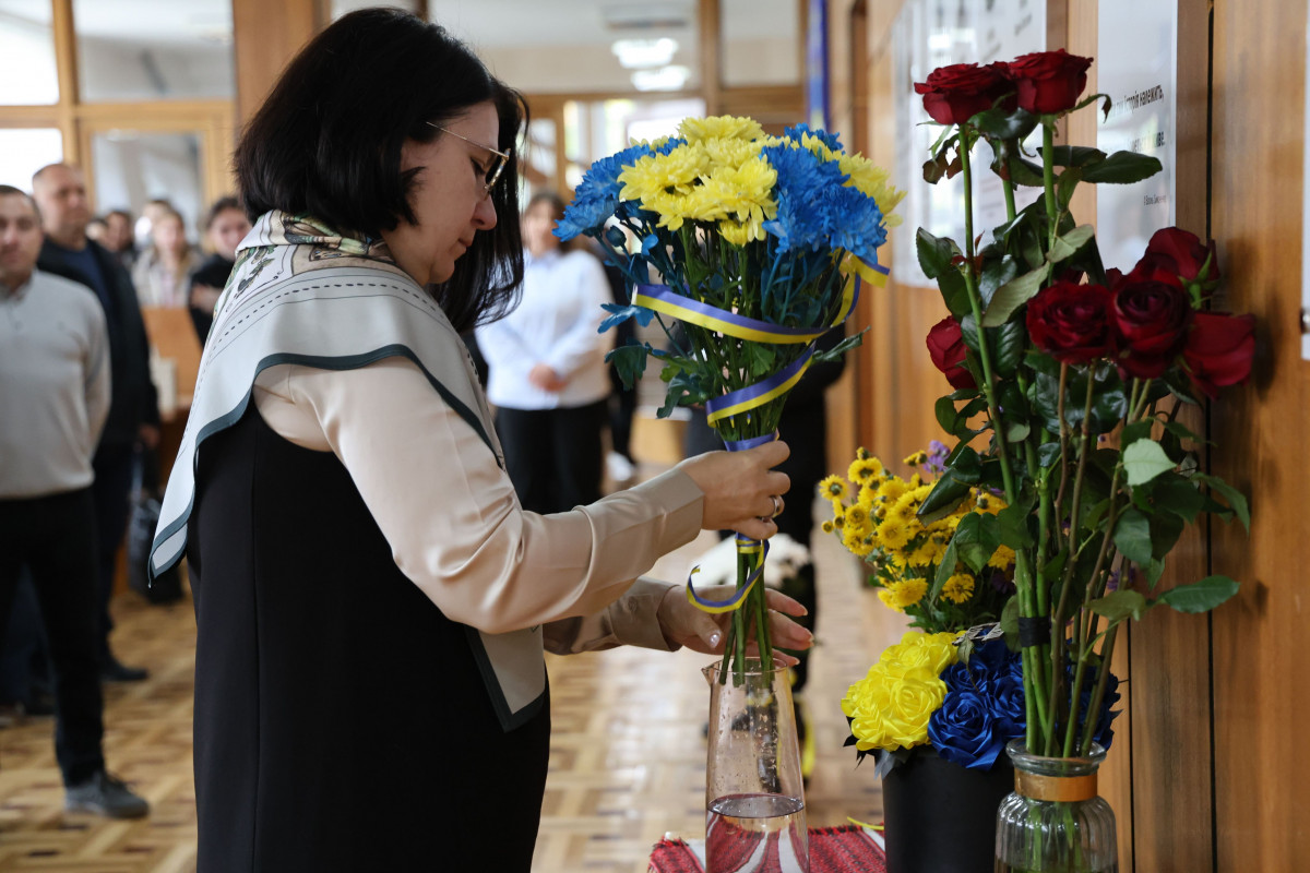 Волинський університет вшанував загиблих захисників – студента Володимира Стогнія та випускника Назарія Літвінцова