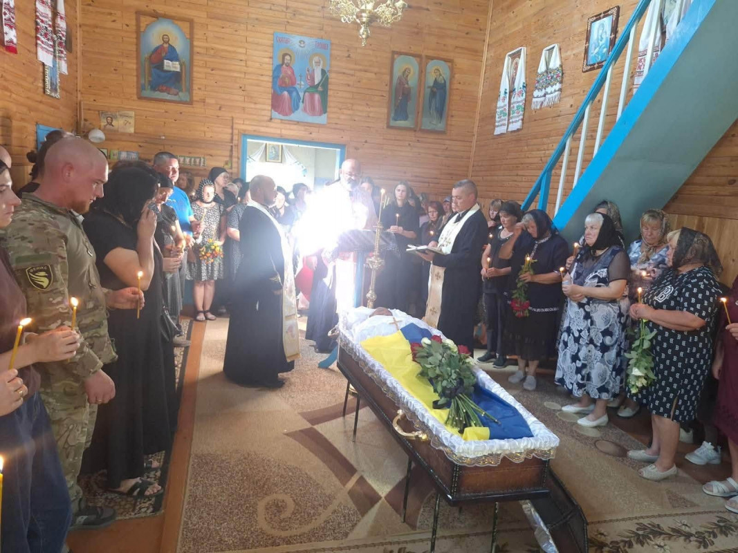 Мобілізували у січні: на Волині попрощалися із захисником Павлом Гелімом, який помер у лікарні