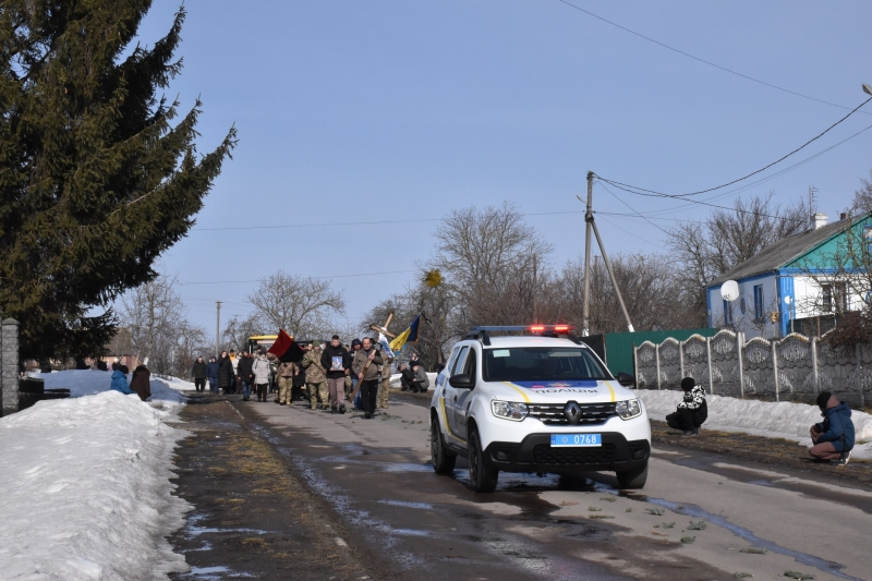 На Волині попрощалися із захисником Вадимом Гускою