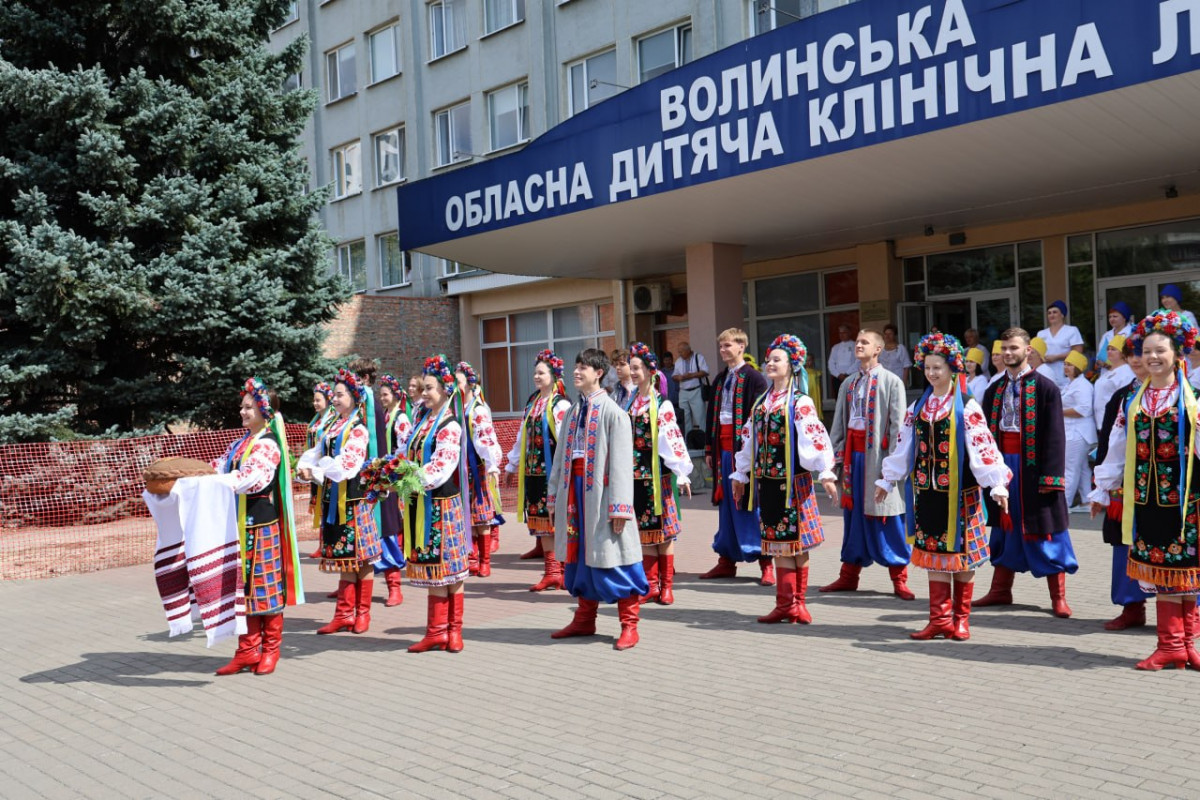 У Волинській обласній дитячій лікарні оновили хірургічне відділення та відкрили реабілітаційний простір