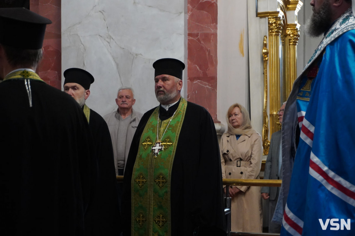 «Ваша зброя — перо»: у кафедральному соборі Святої Трійці відслужили молебень та відзначили журналістів Волині
