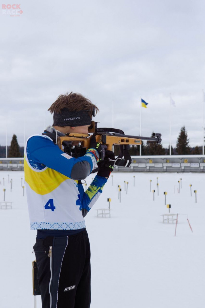 Луцький біатлоніст здобув три медалі на чемпіонаті України