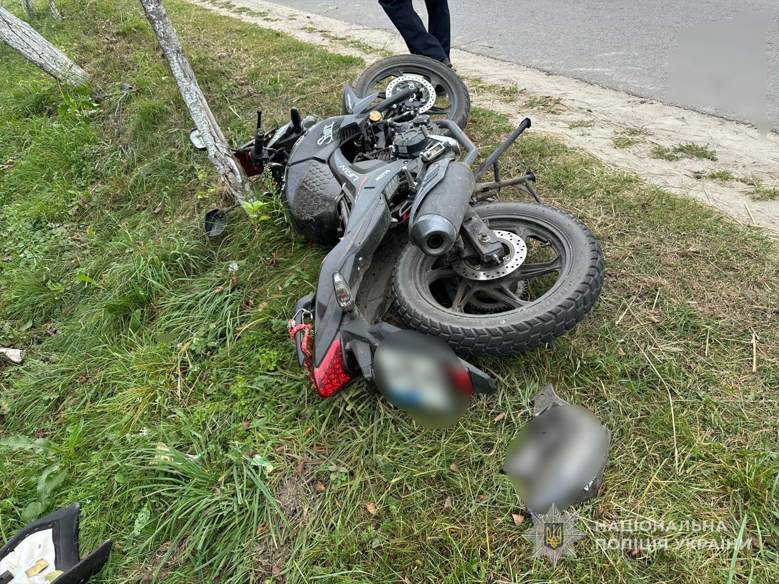 На Волині 11‑класник на мотоциклі розбився на смерть