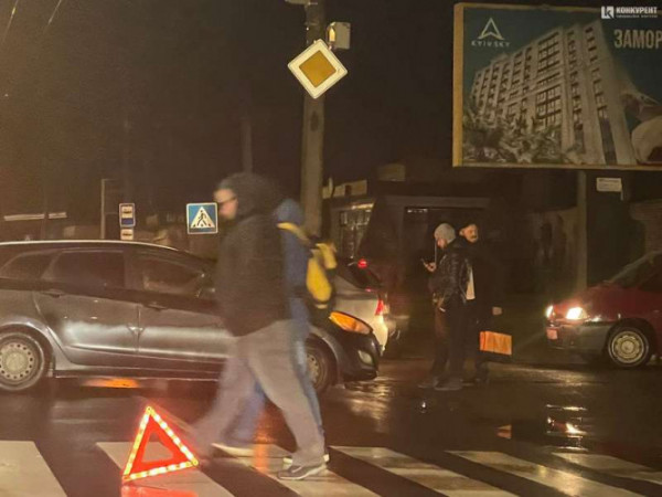 У Луцьку на Конякіна зіштовхнулись два автомобілі