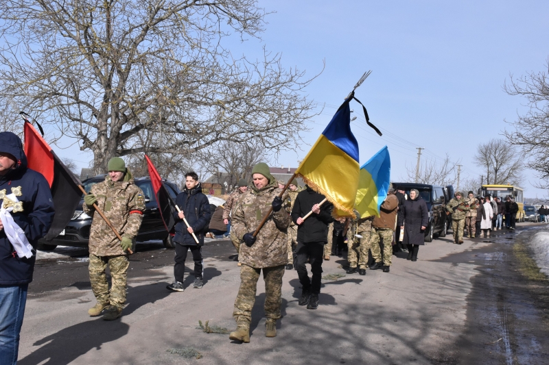 На Волині попрощалися із захисником Вадимом Гускою