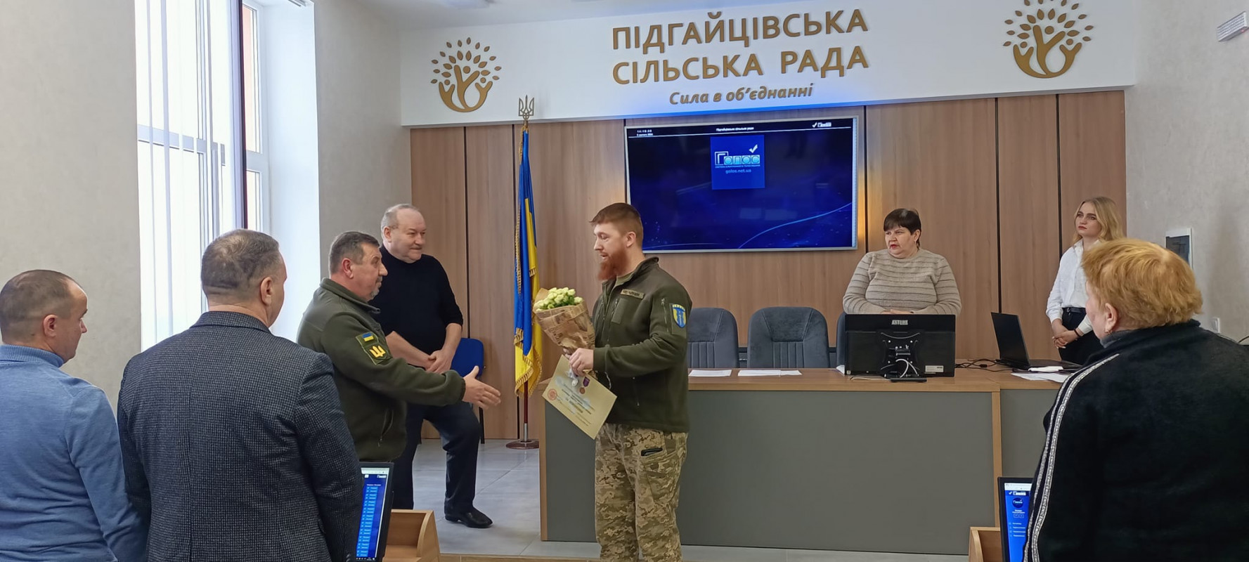 Захисника з Волині нагородили відзнакою Міністерства оборони України «За поранення»