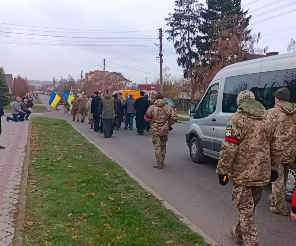 Героїчно загинув на Покровському напрямку: на Волині попрощались із захисником Вадимом Яцишином