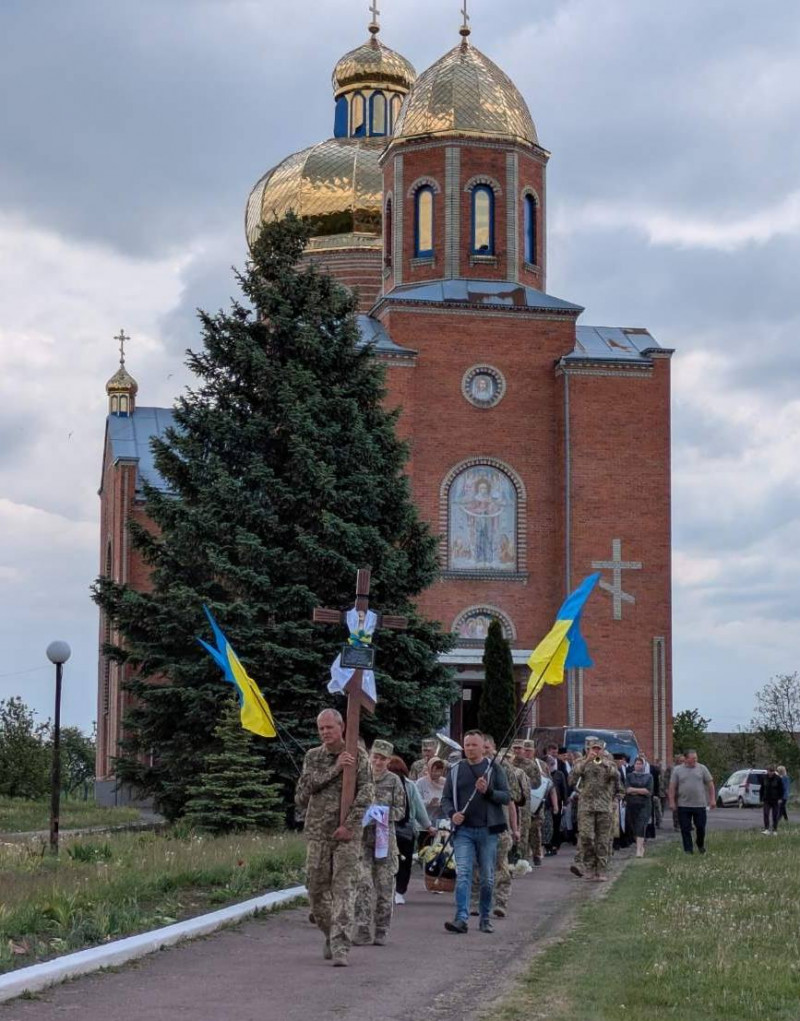 На Волині поховали військовослужбовця Валентина Сафонова