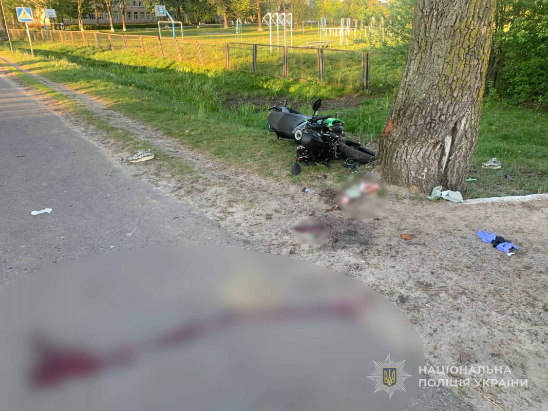 Смертельна аварія на Волині за участі мотоцикла: загинули два молоді хлопці