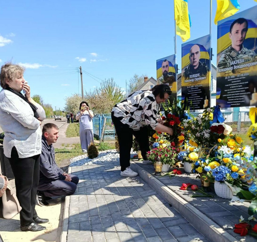 На Волині з’явилася Алея пам’яті Героїв-односельчан