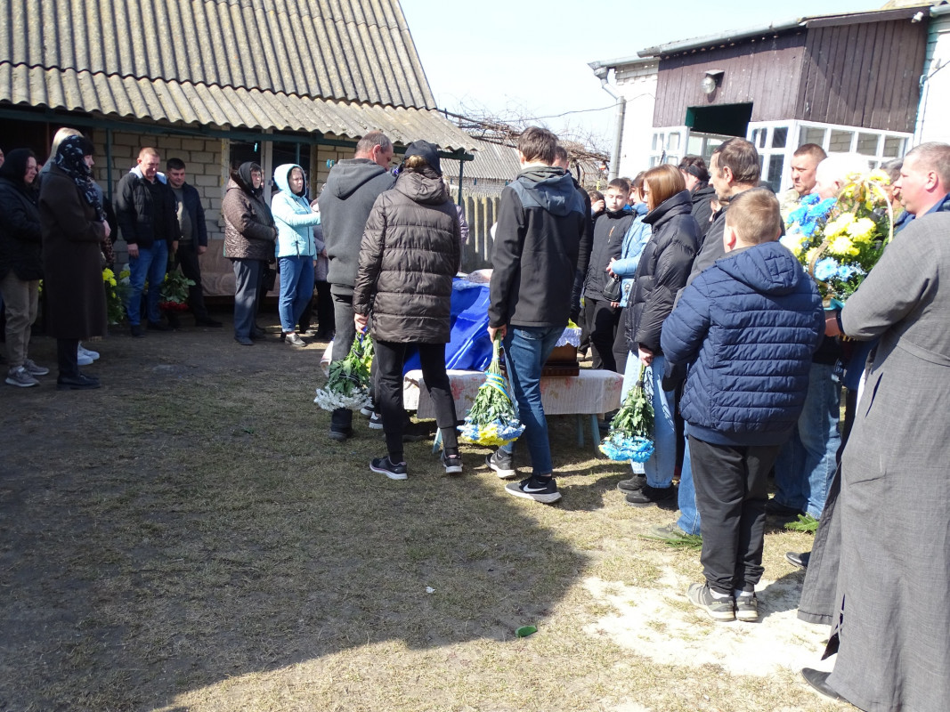 На Волині попрощалися з Героєм Олександром Слебіком