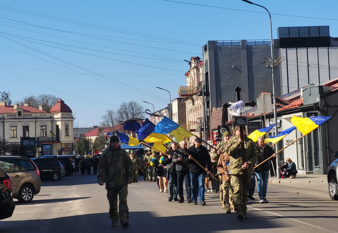 Навіки 41: на Волині попрощалися із захисником Вячеславом Куцем