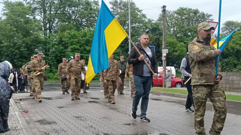 Навіки 35: на Волині попрощалися з Героєм Романом Никончуком