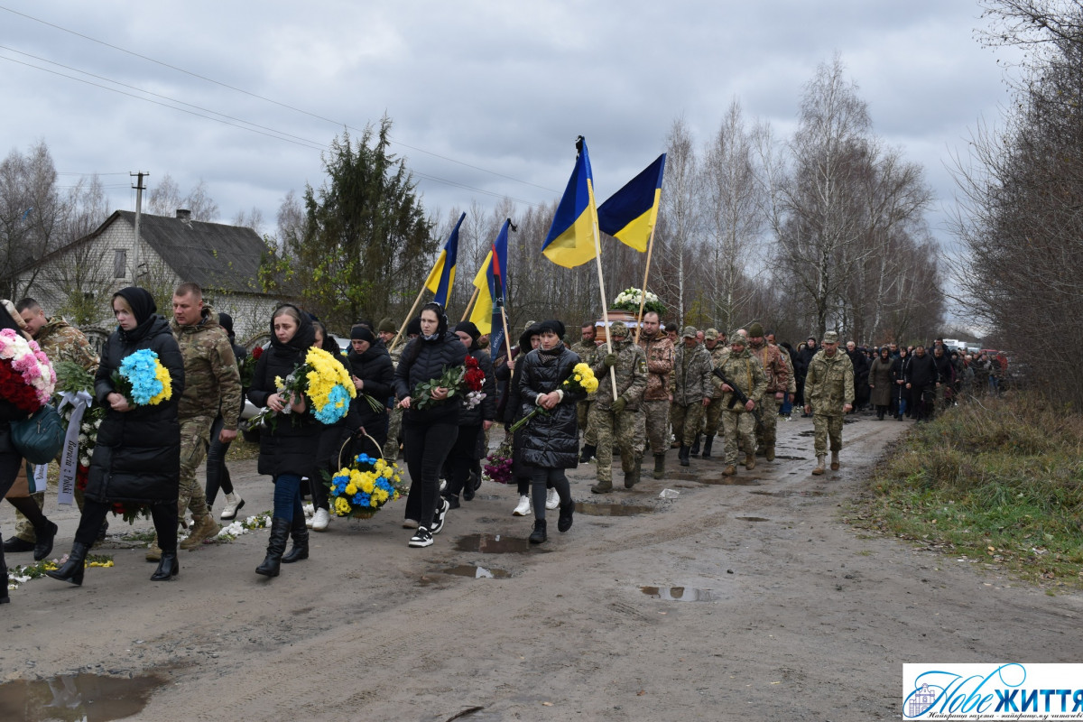 Назавжди 29: на Волині в останню дорогу провели Героя Олега Ковальчука