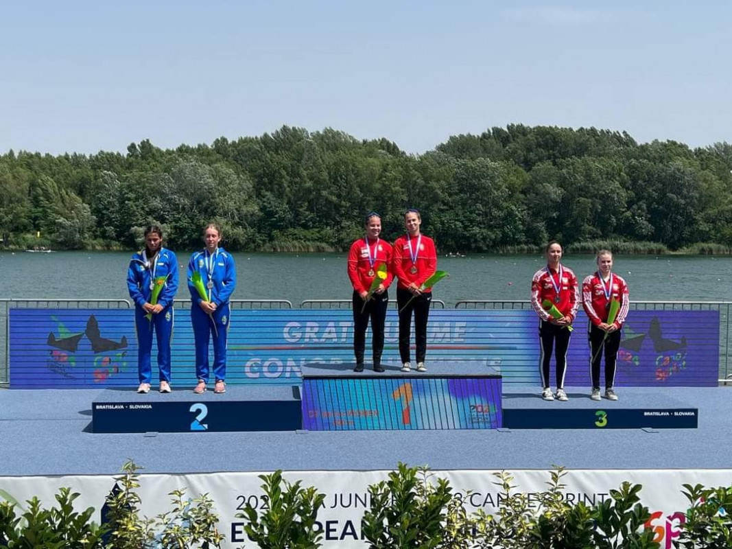 Волинська спортсменка виборола дві медалі на чемпіонаті Європи з веслування на байдарках
