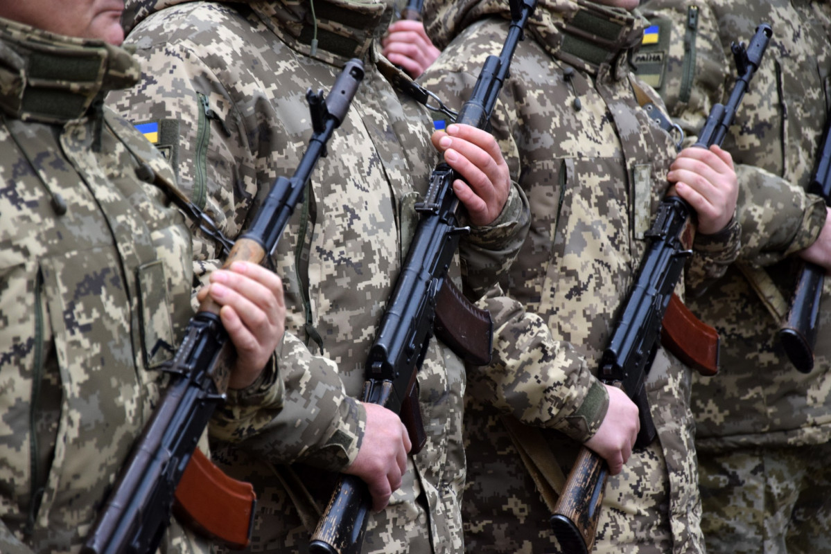 На Волині рекрути-прикордонники склали присягу: серед них 54-річний майстер карате