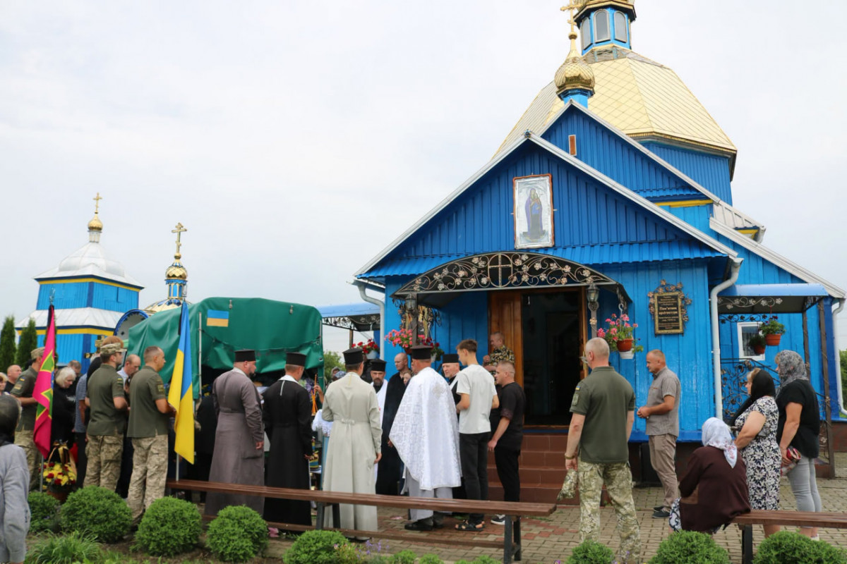 На Волині попрощалися з 28-річним захисником Павлом Шамрилом