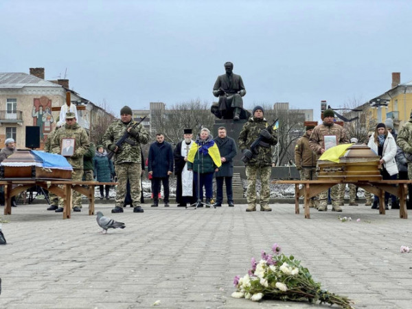 На Волині зустріли тіла чотирьох загиблих Героїв