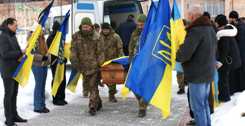 На Волині попрощалися з Героєм Олександром Удотом, який понад рік вважався зниклим безвісти