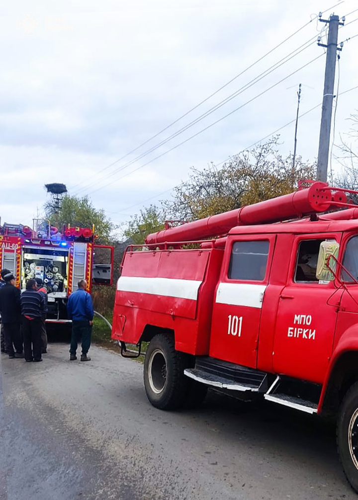 На Волині горів житловий будинок