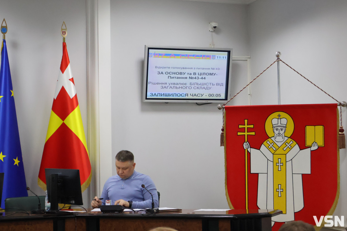 Перша сесія 2026 року у Луцьку: ключові тези. Фоторепортаж