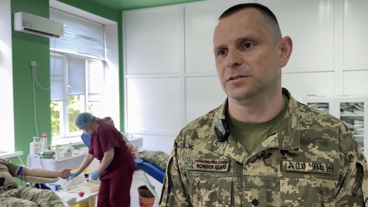 Понад 60 прикордонників на Волині здали кров для військових і цивільних