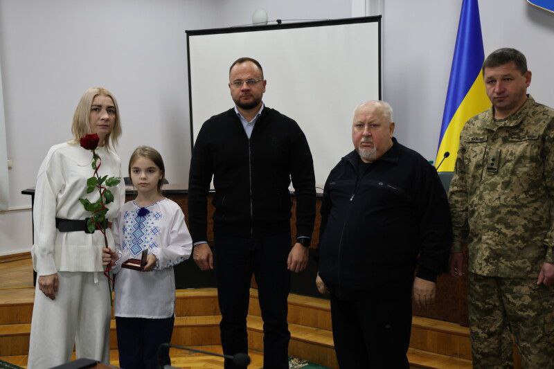 У Луцьку вручили посмертні ордени та медалі рідним загиблих захисників України