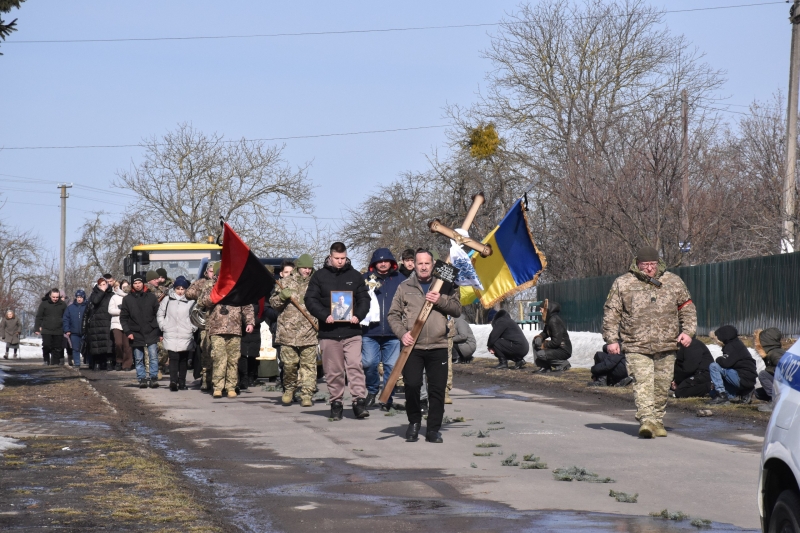 На Волині попрощалися із захисником Вадимом Гускою