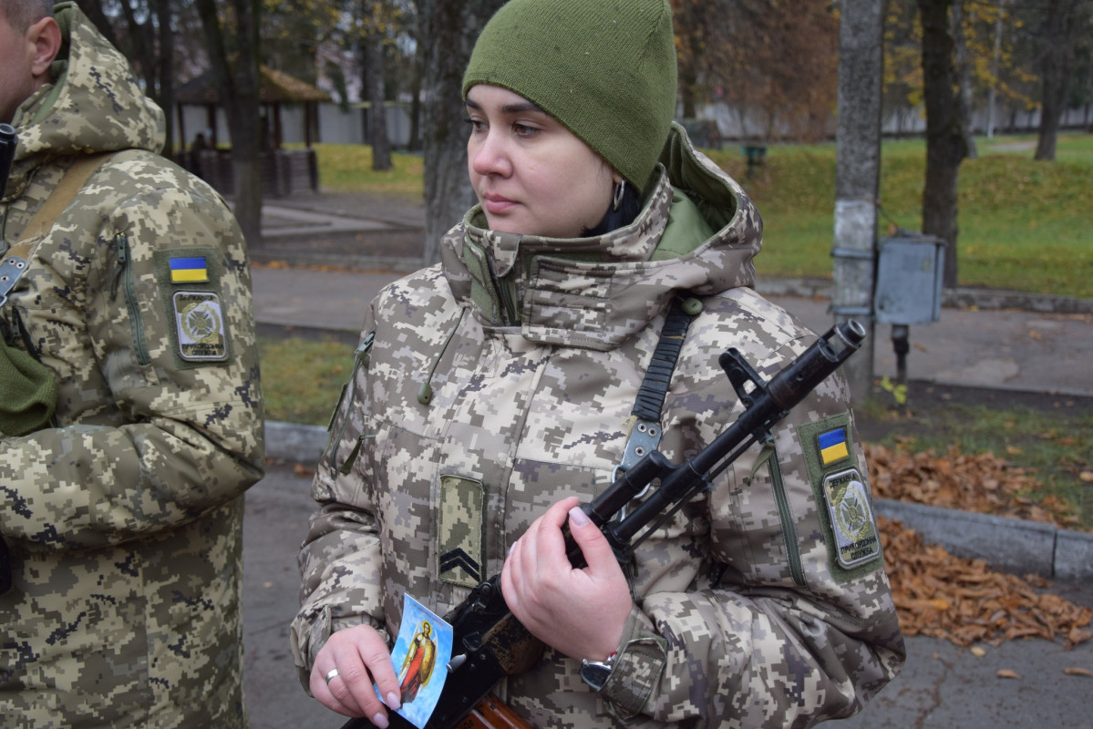 Матір п’ятьох дітей стала прикордонницею: новобранці Волині склали присягу