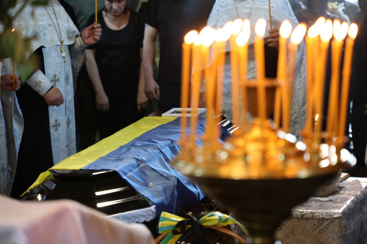 Загинув більше року тому: у Луцькій громаді прощалися з Героєм Віктором Кицуном, який поліг на Курщині