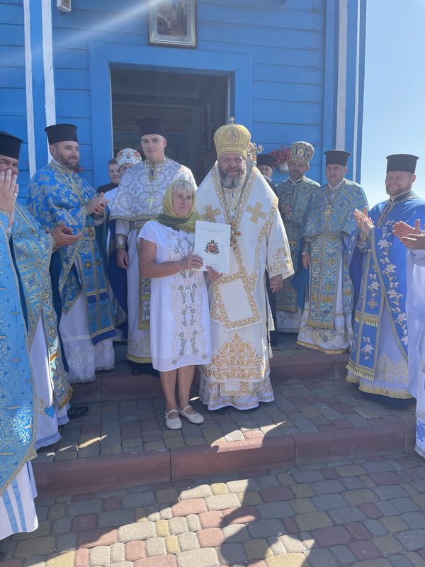 Митрополит Михаїл звершив літургію у волинському храмі з 150-річною історією