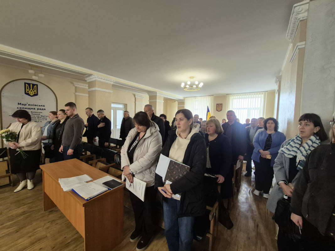 У волинській громаді матері загиблого воїна вручили його орден «За мужність»