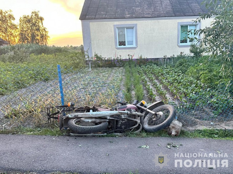 На Волині у ДПТ постраждали мотоцикліст і пасажир