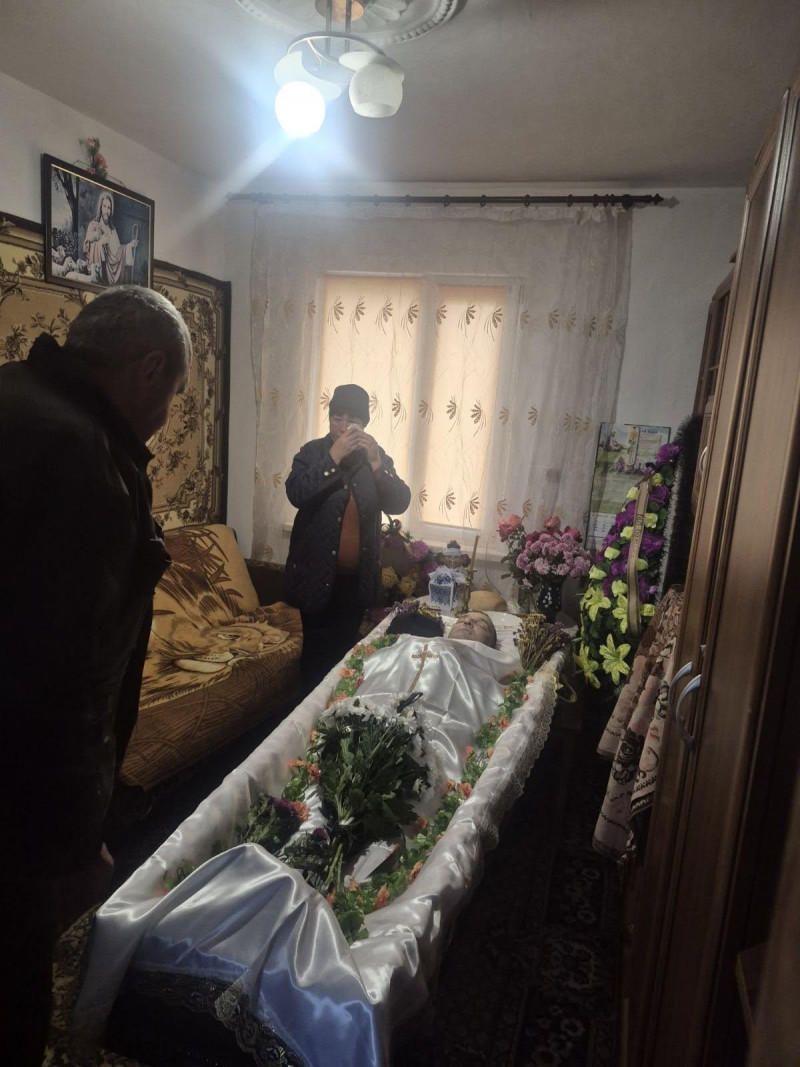 На Волині 78-річний батько поховав сина-захисника Миколу Барилюка, якого влітку призвали до війська
