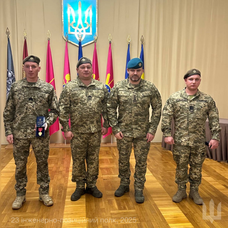 Військовий з Волині отримав престижну сержантську відзнаку ЗСУ