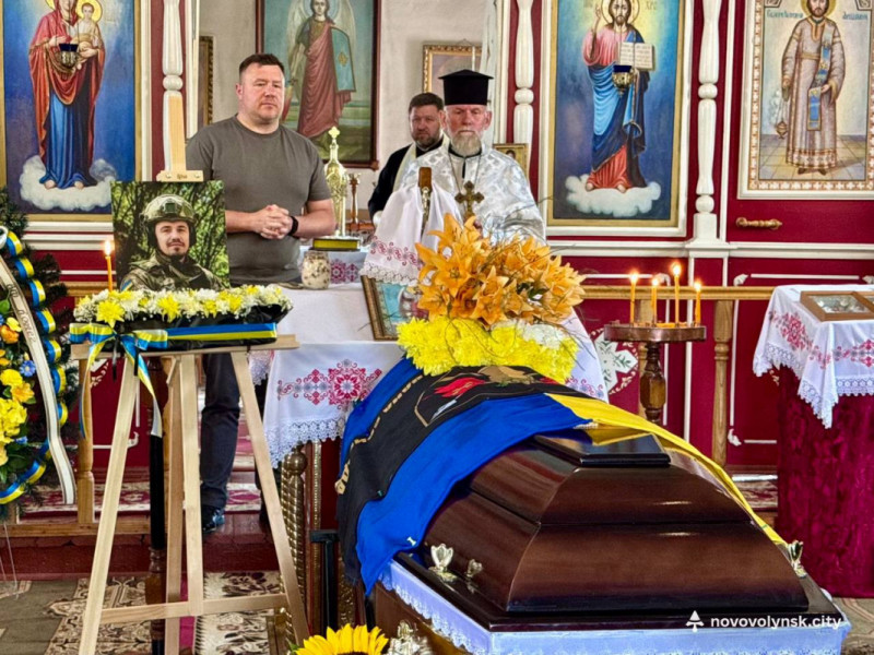 На Волині поховали Героя Олександра Кузнєцова, який загинув у травні 2025 року
