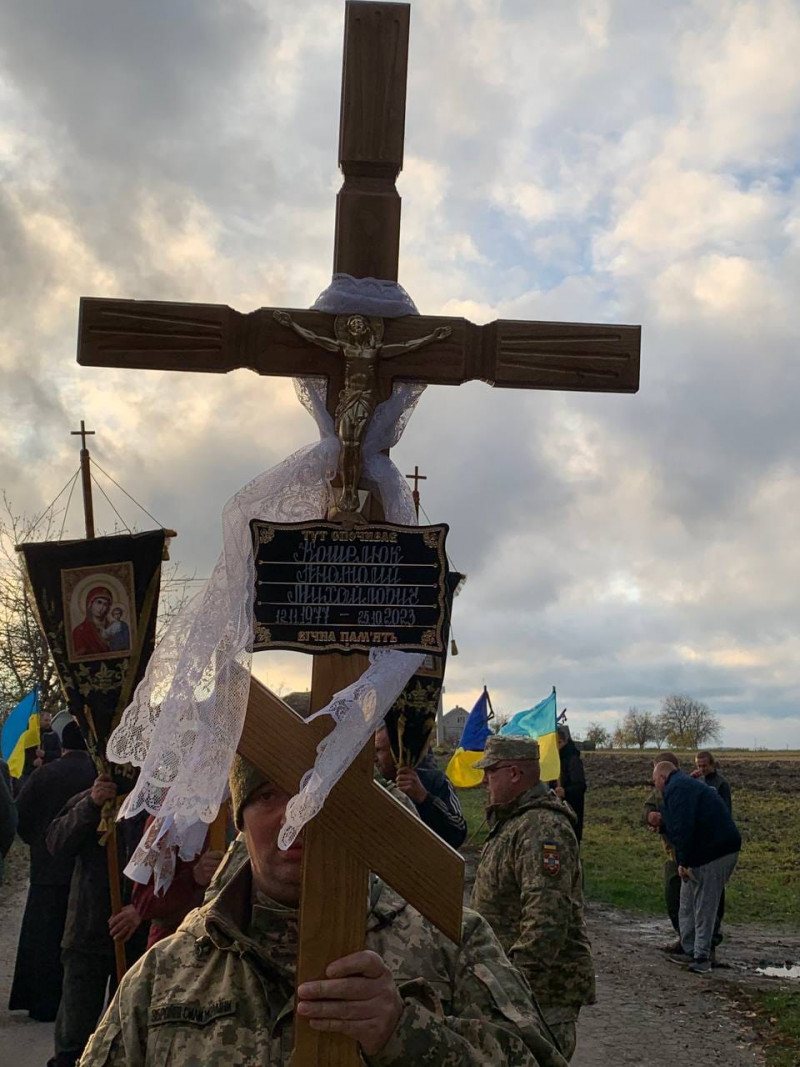 Загинув у боях на Харківщині: на Волині «на щиті» зустріли полеглого Героя Анатолія Кошельника