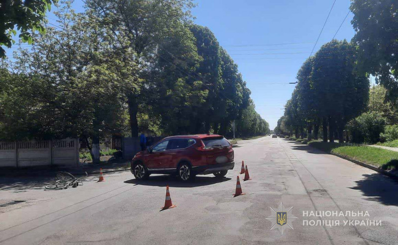 У Луцьку Honda збила 72-річного велосипедиста