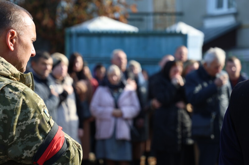 Загинув у районі Часового Яру: у Луцьку попрощалися із Героєм Вадимом Мохначем