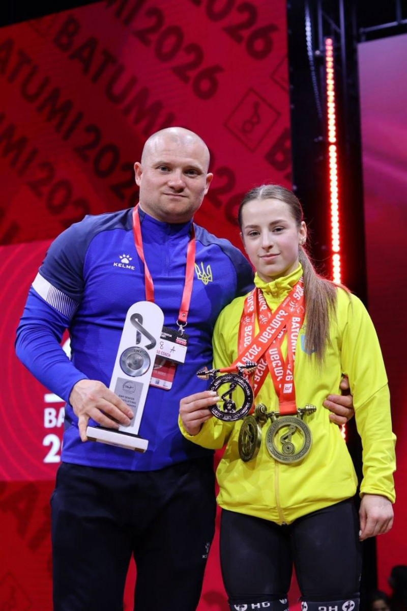 Волинська спортсменка виборола три медалі на чемпіонаті Європи з важкої атлетики