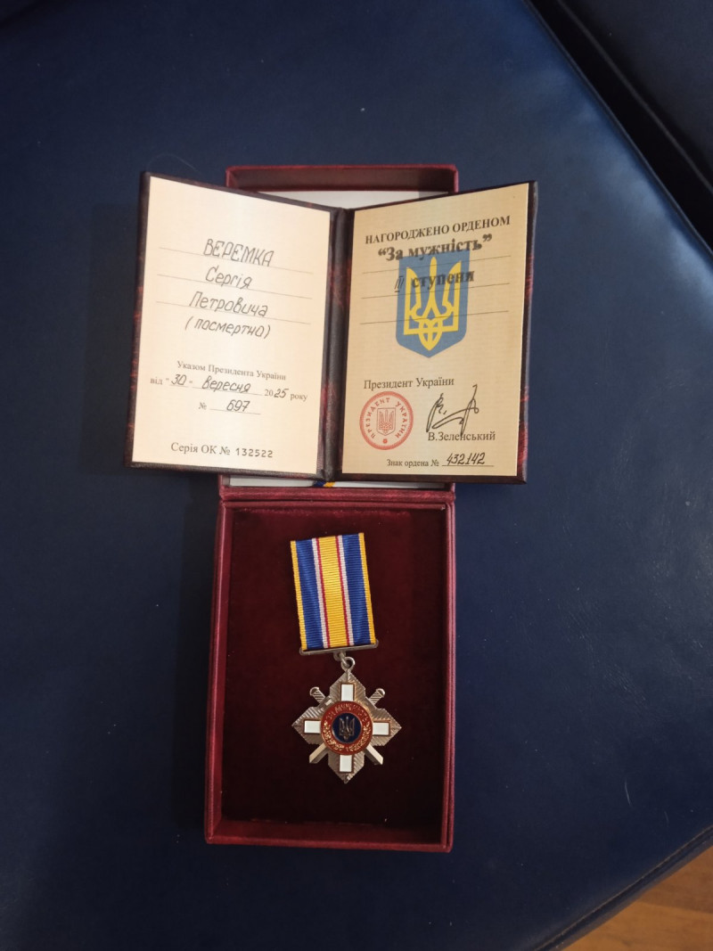 Загинув за Україну: Героя з Волині посмертно нагородили орденом