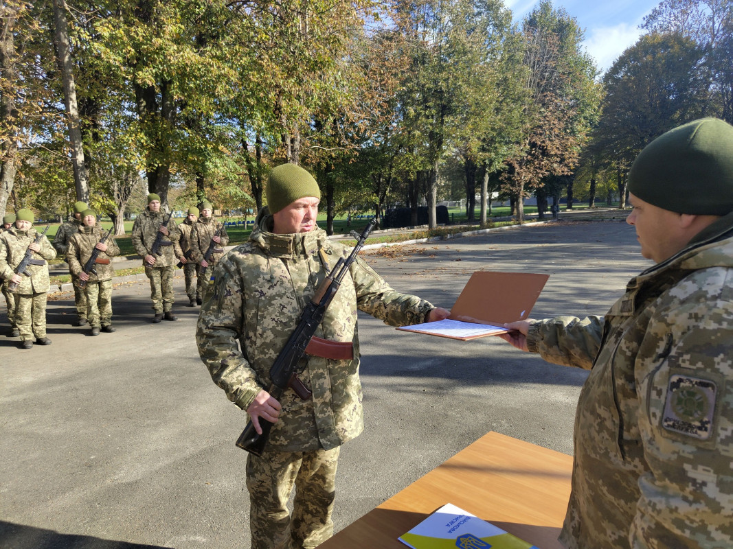 Новобранці Волинського прикордонного загону склали присягу