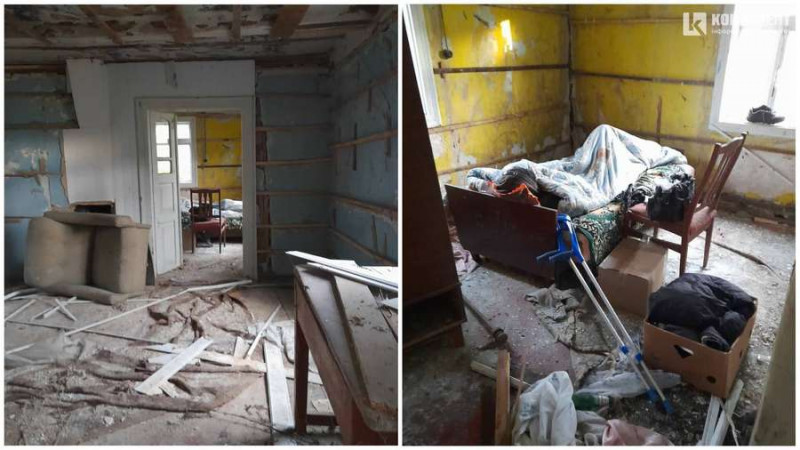 Соцпрацівники переселили неходячого з лікарні у розвалину без його згоди: деталі скандалу в Луцькому районі